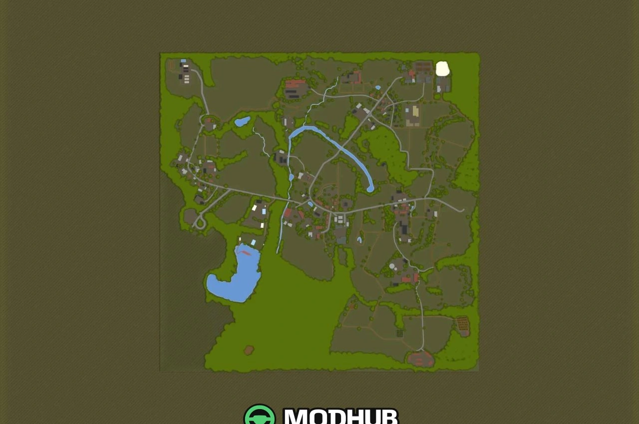 Карта HOF Bergmann (Весняне оновлення) V1.4 для Farming Simulator 25