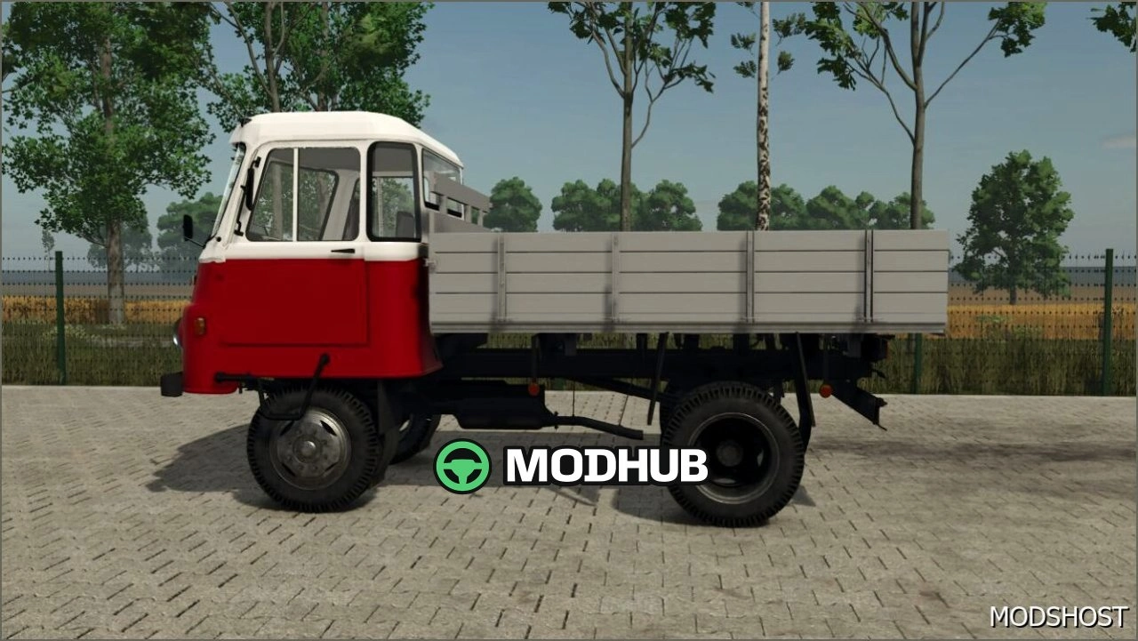 Вантажівка Robur LO 3001 для Farming Simulator 25