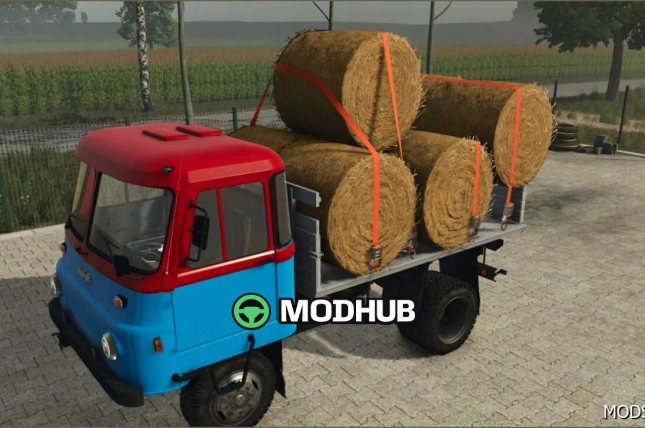 Вантажівка Robur LO 3001 для Farming Simulator 25