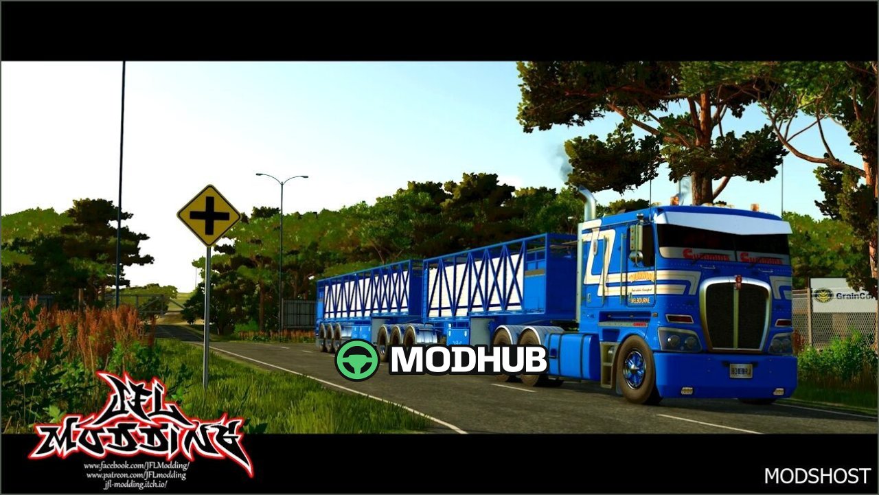 Przyczepy dla bydła Rytrans do Farming Simulator 25