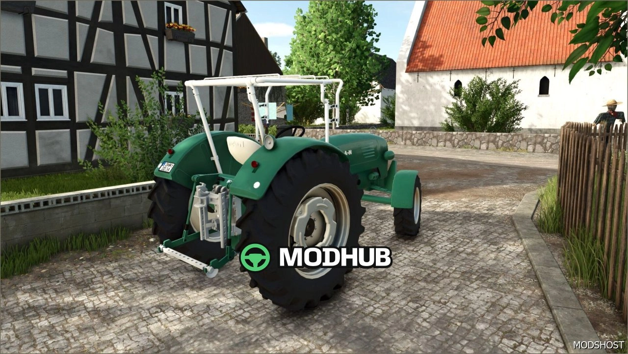 Трактор MAN 2P1/4P1 для Farming Simulator 25