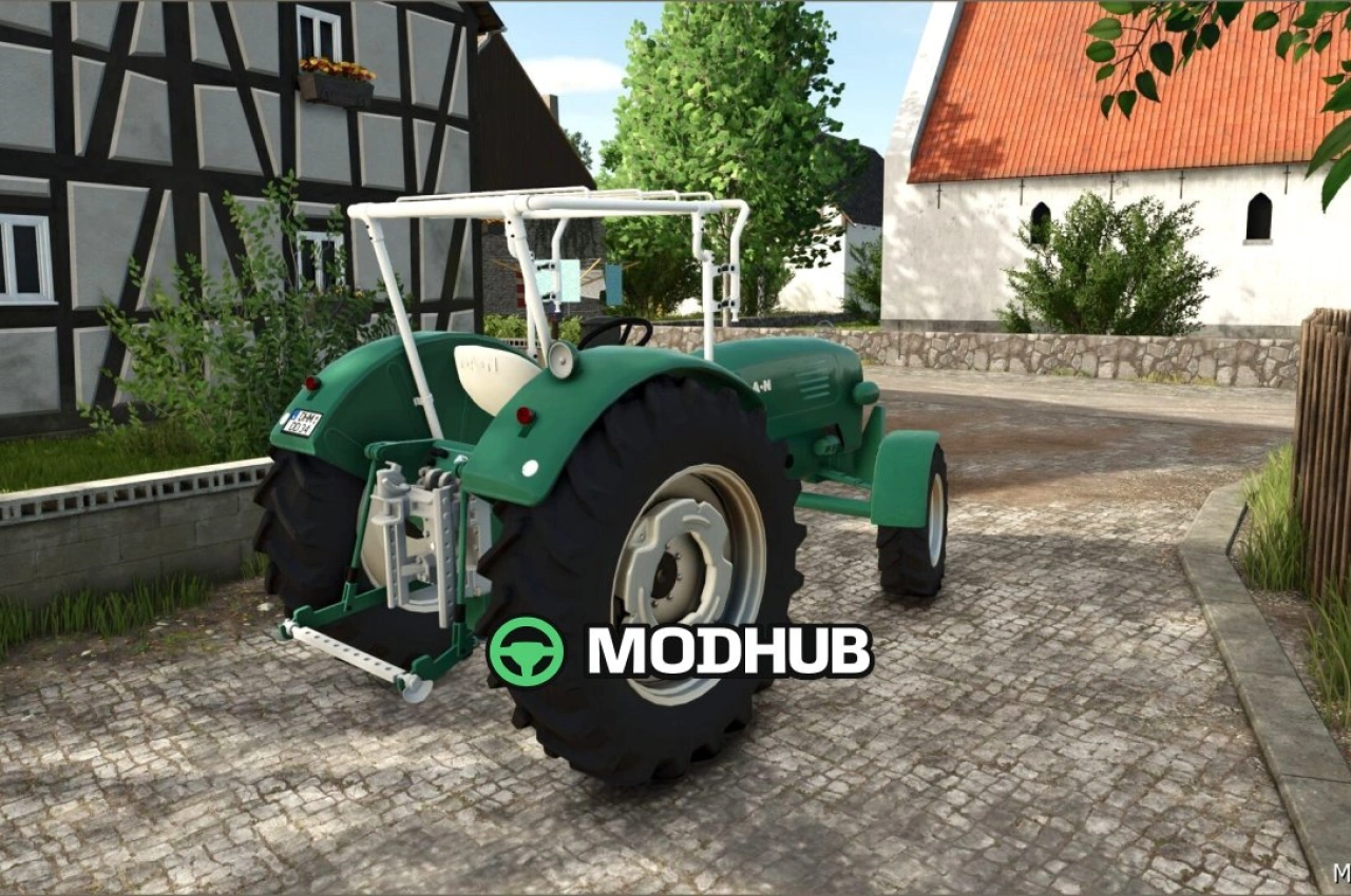 Трактор MAN 2P1/4P1 для Farming Simulator 25