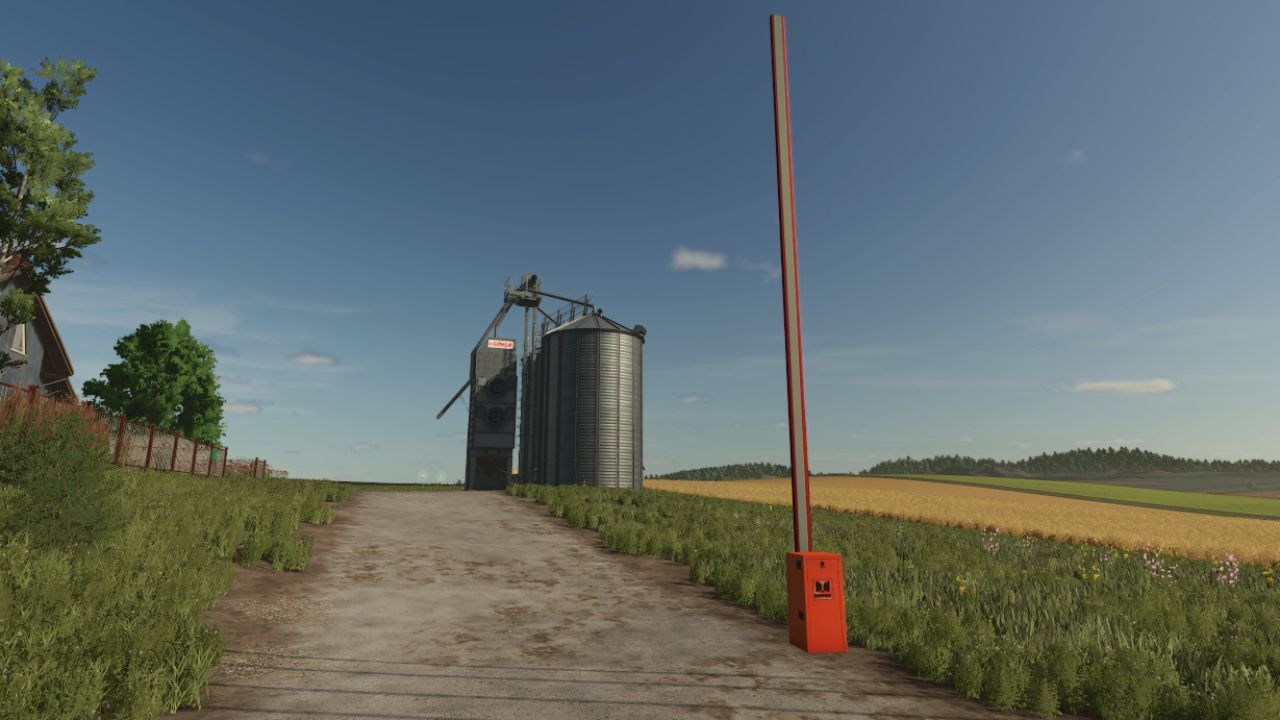 Розумний Шлагбаум Beninca Barrier Placeable з Автоматичним Відкриванням для FS25 - Скріншоти