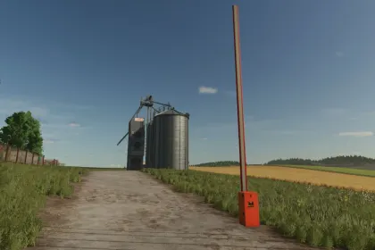 Intelligente Schranke Beninca Barrier Platzierbar mit Automatischer Öffnung für FS25