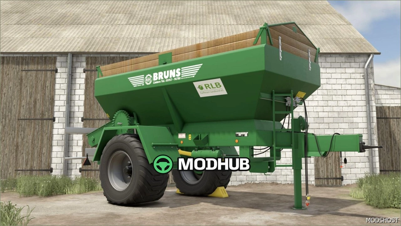 Причіп Bruns MBA 12000 для Farming Simulator 25