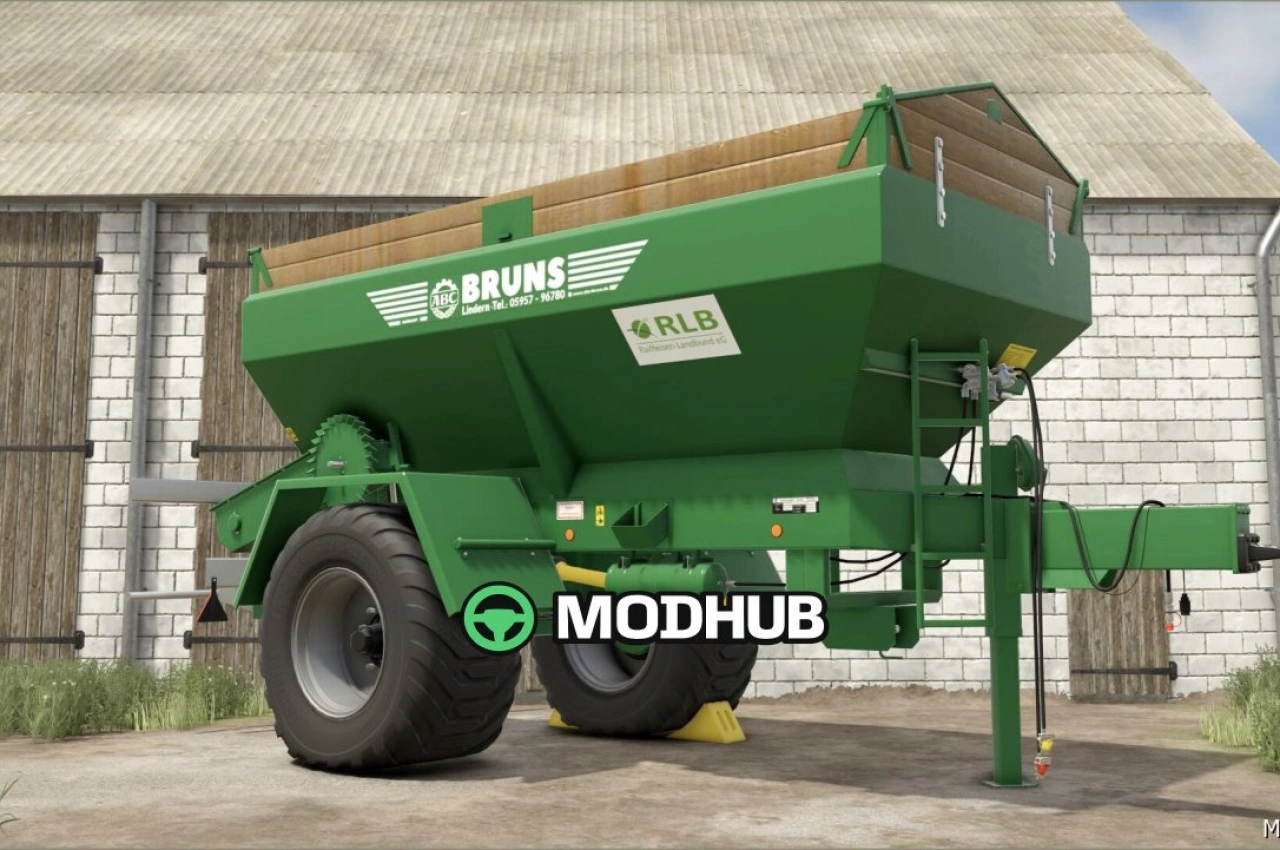 Причіп Bruns MBA 12000 для Farming Simulator 25