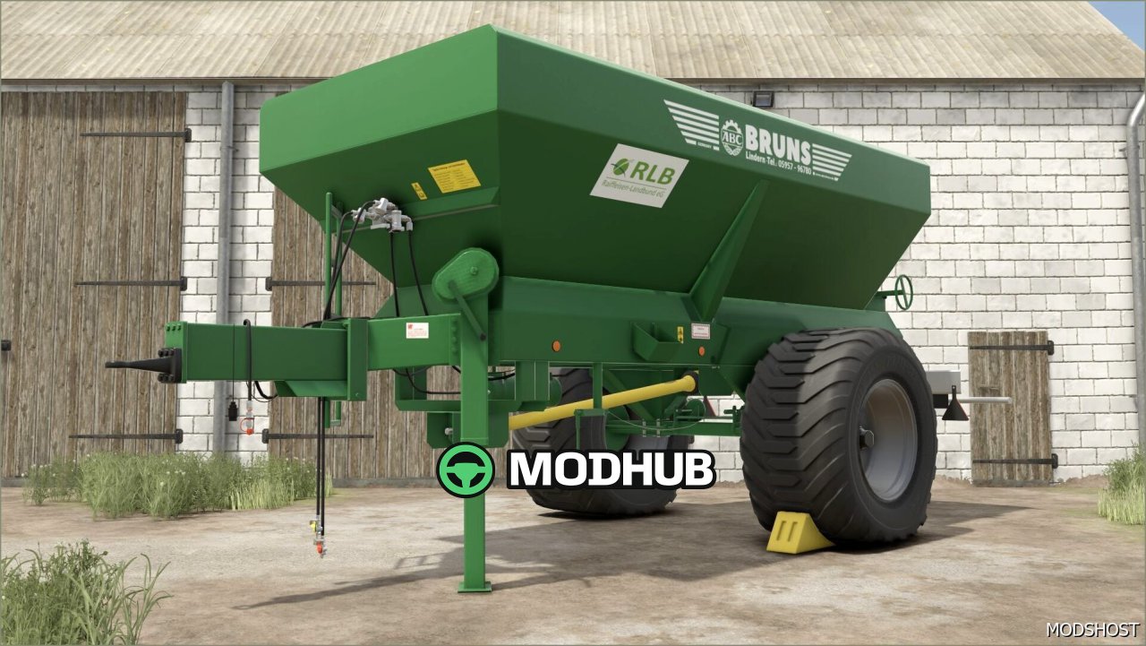 Причіп Bruns MBA 12000 для Farming Simulator 25
