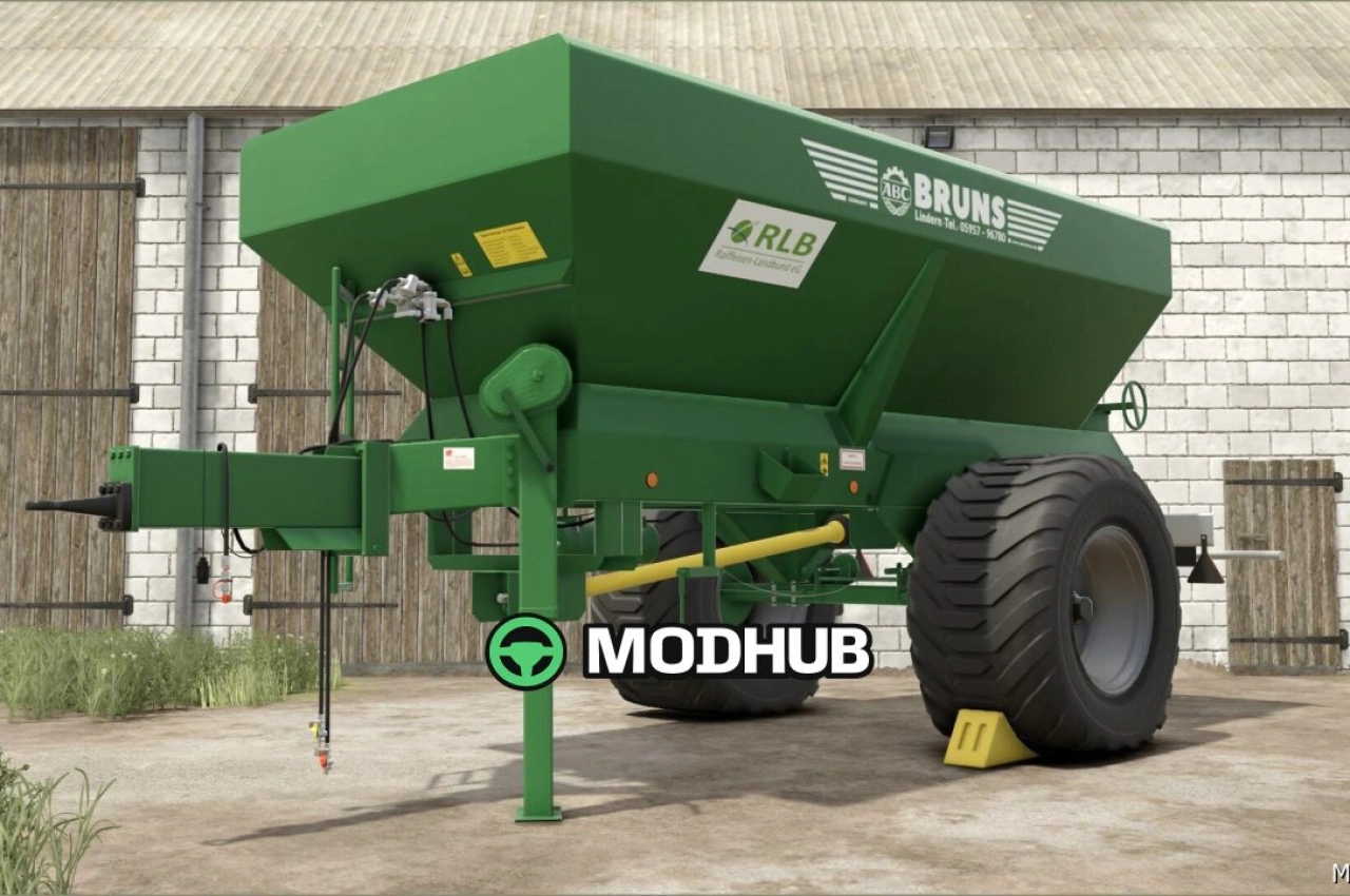 Причіп Bruns MBA 12000 для Farming Simulator 25