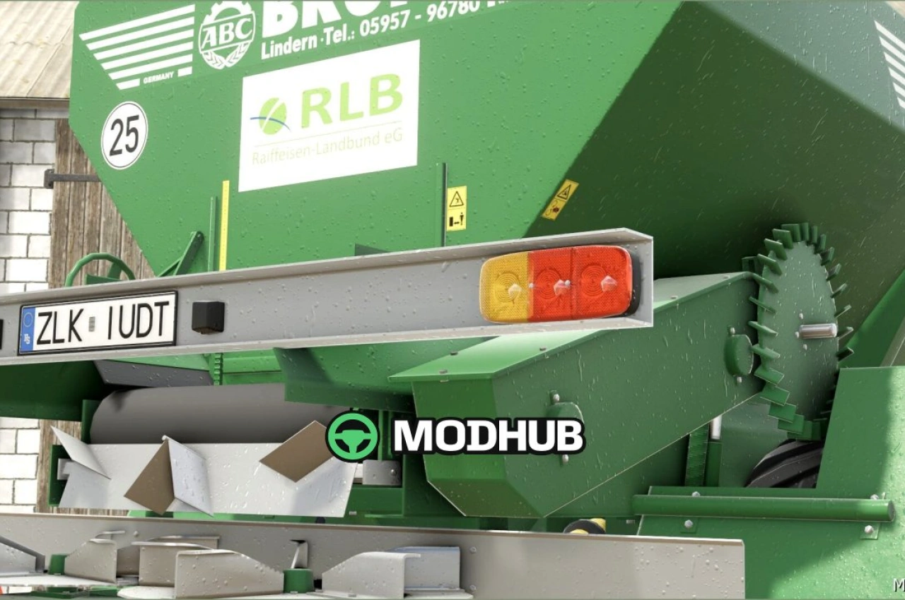 Причіп Bruns MBA 12000 для Farming Simulator 25