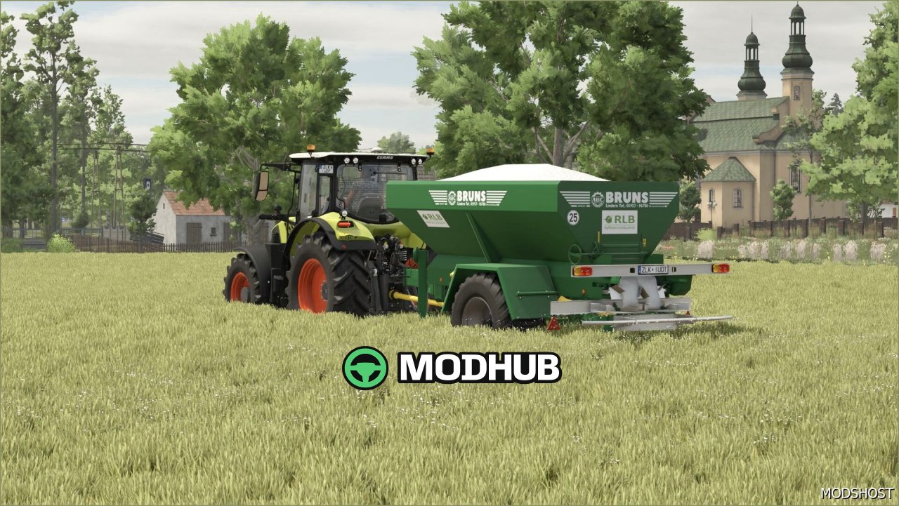 Причіп Bruns MBA 12000 для Farming Simulator 25