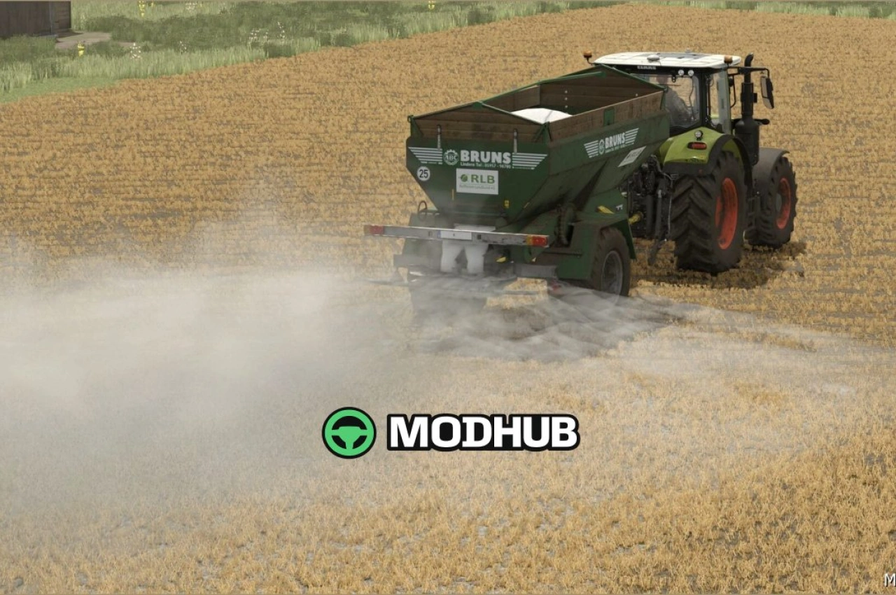 Причіп Bruns MBA 12000 для Farming Simulator 25