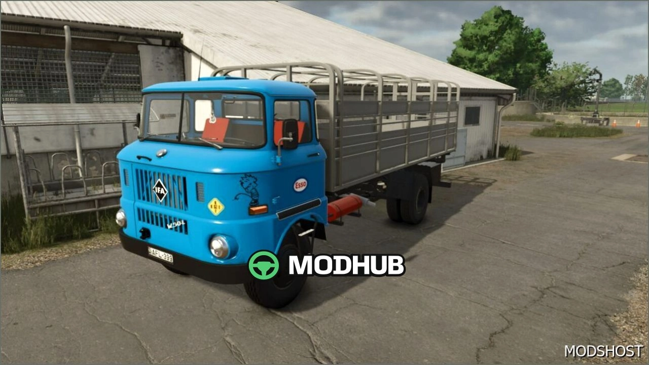 Вантажівка IFA W50 для Farming Simulator 25