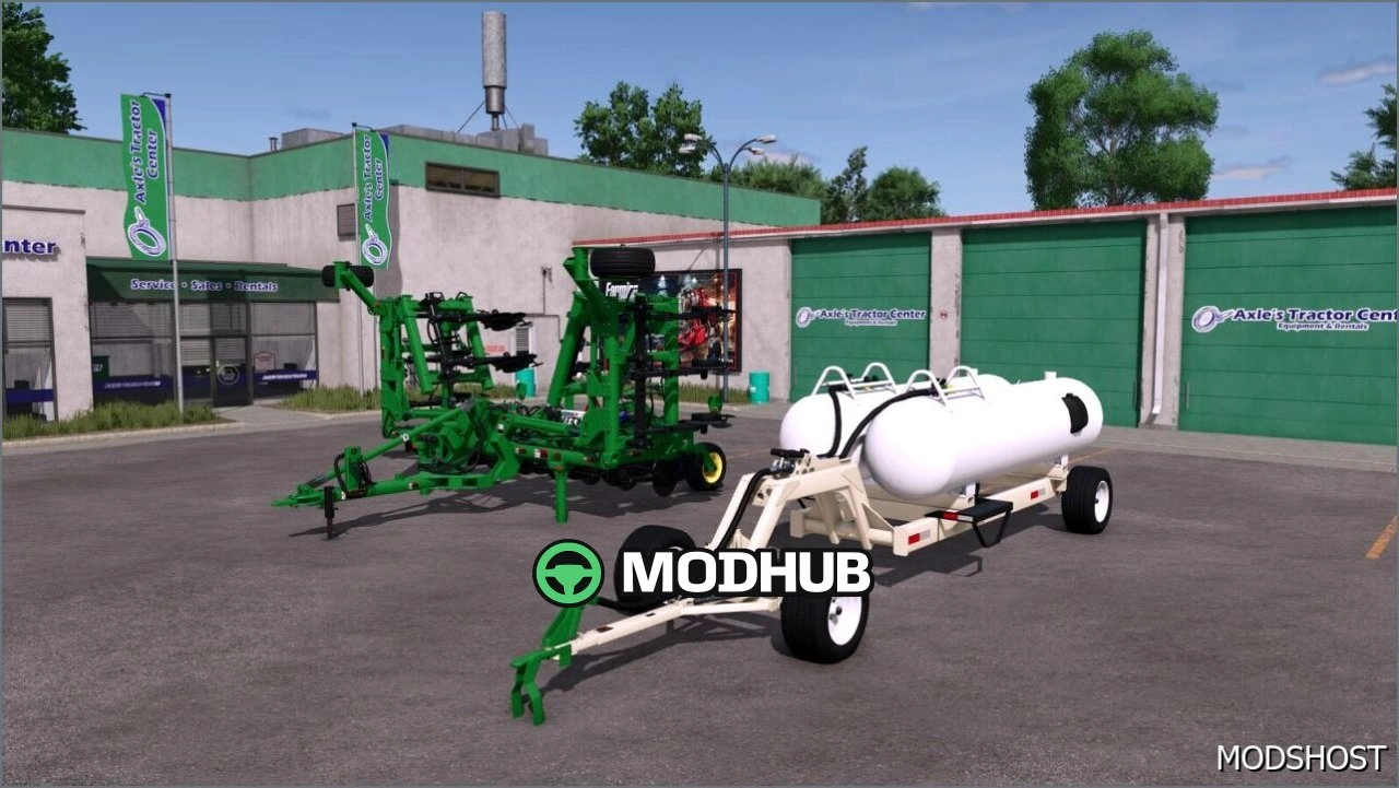 Культиватор John Deere 2510H для Farming Simulator 25