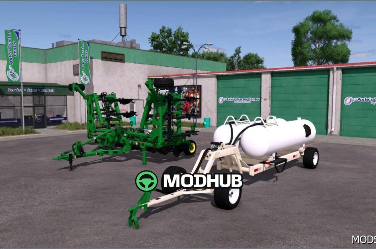 Культиватор John Deere 2510H для Farming Simulator 25