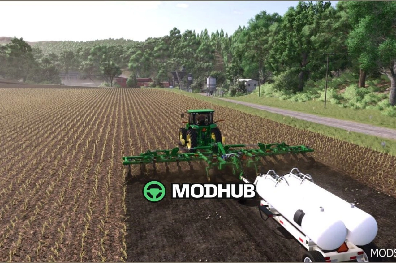 Культиватор John Deere 2510H для Farming Simulator 25