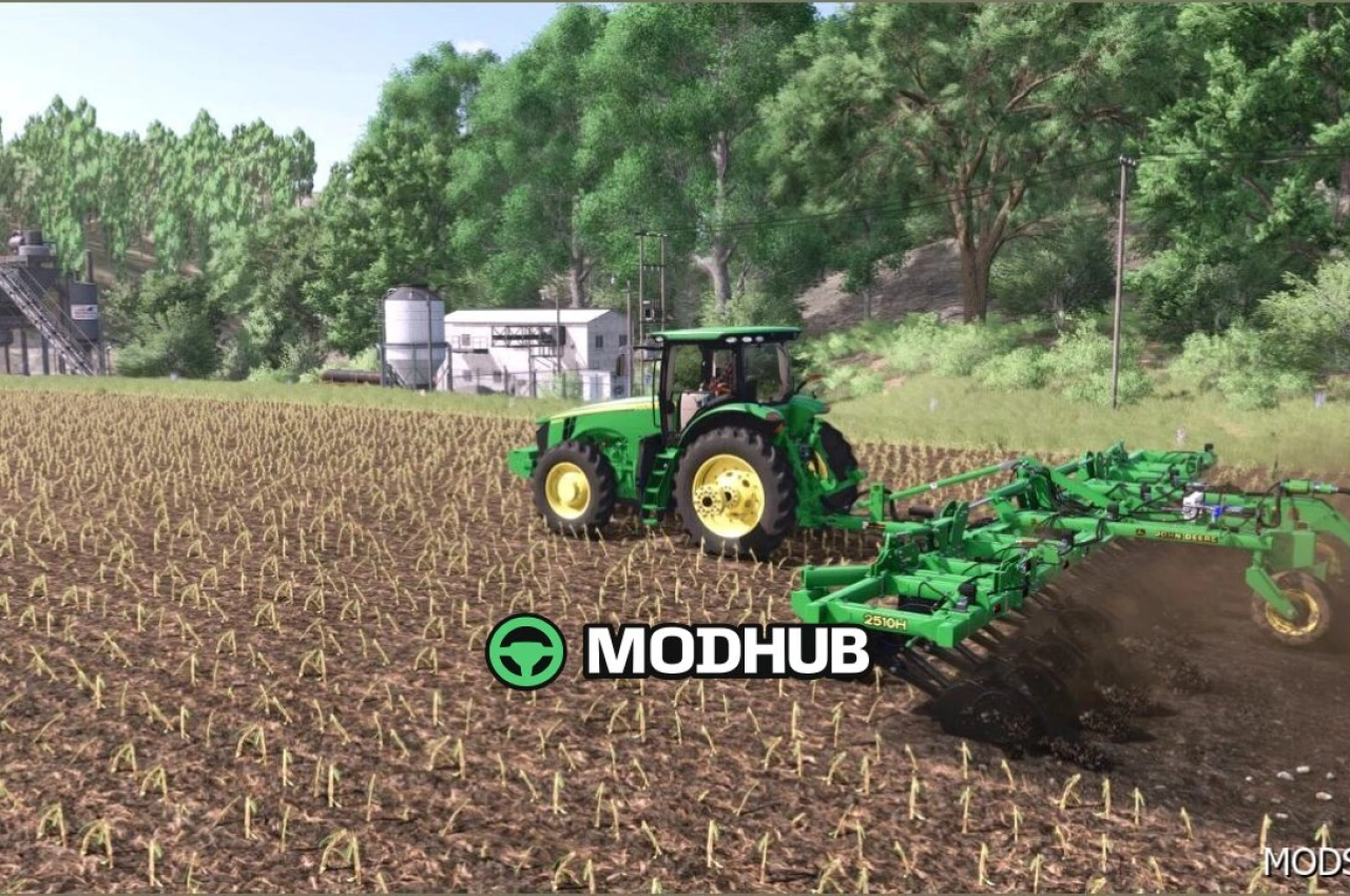Культиватор John Deere 2510H для Farming Simulator 25