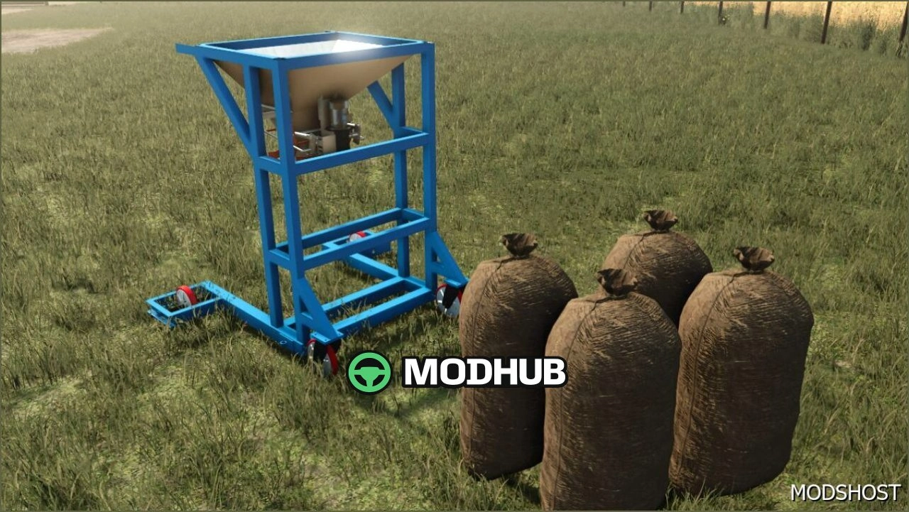 Пакетування зерна з відром для Farming Simulator 25