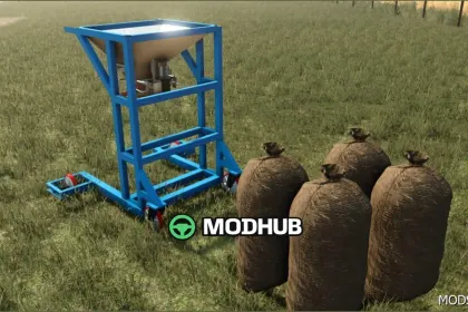 Getreideverpackungspaket mit Eimer für Farming Simulator 25