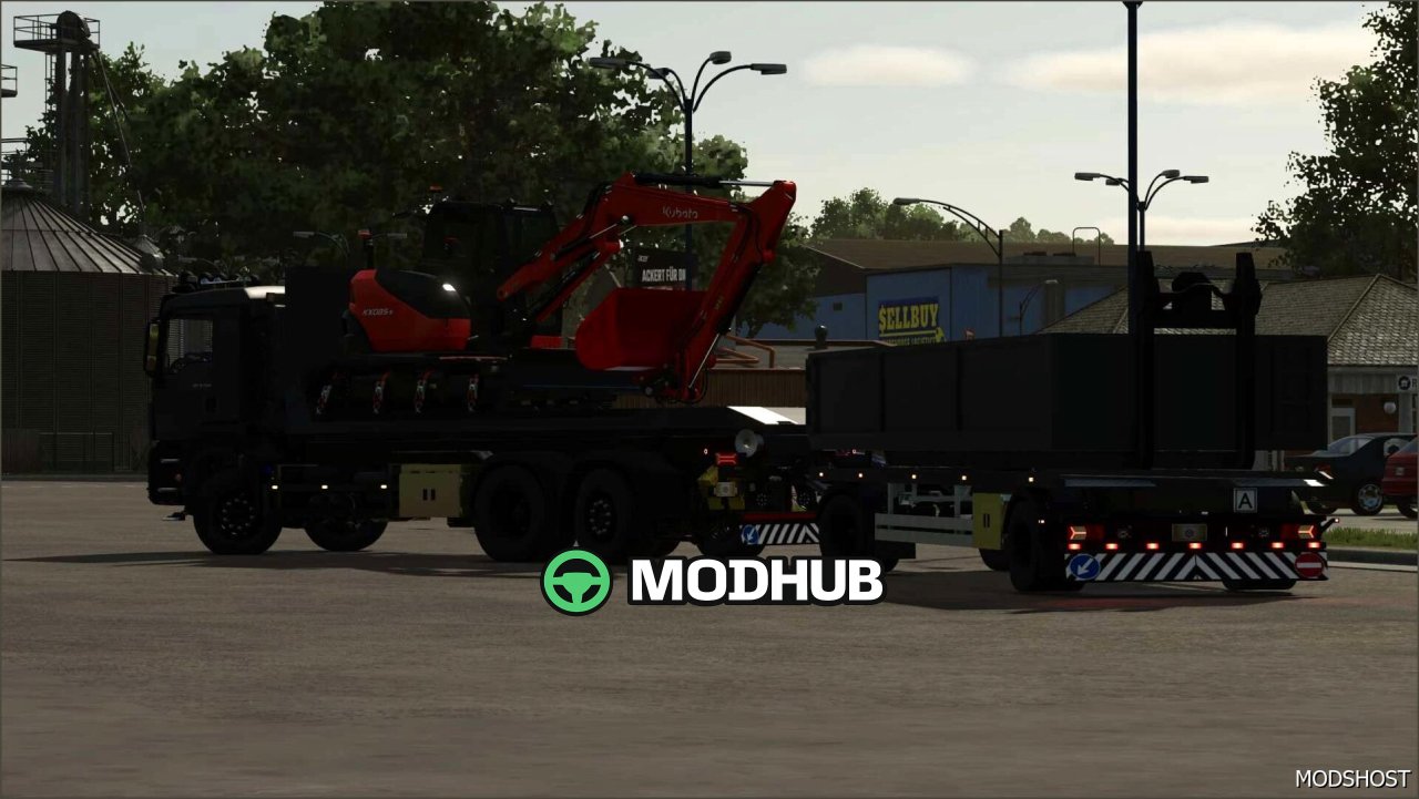 Przyczepa HKL Container Pack do Farming Simulator 25