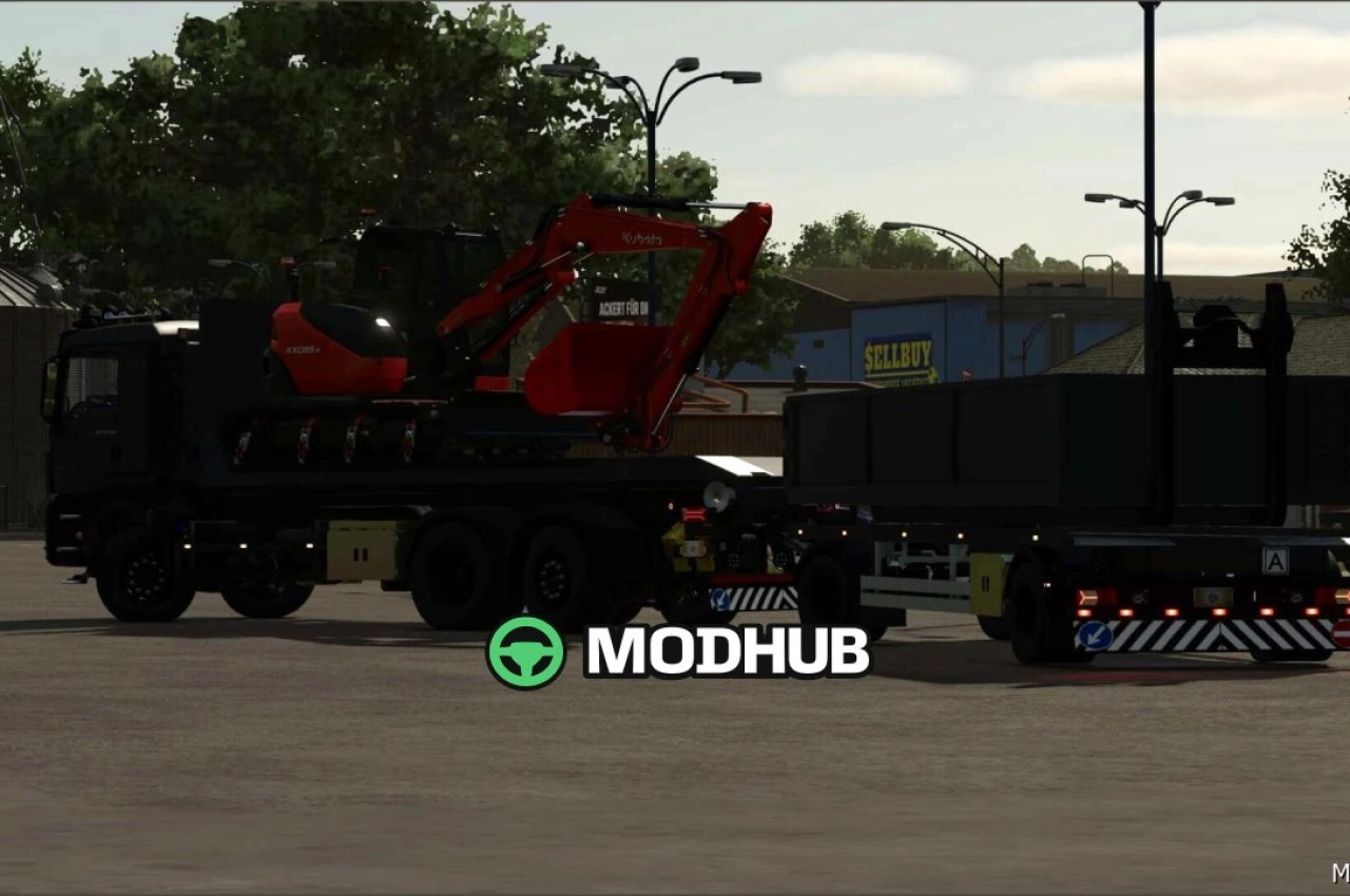 Причепи HKL Container Pack для Farming Simulator 25