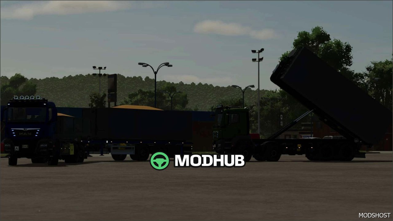 Przyczepa HKL Container Pack do Farming Simulator 25