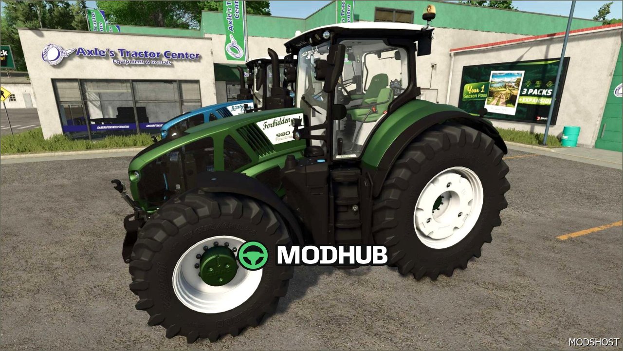 Трактор Claas Axion 980 Limited Edition для Farming Simulator 25