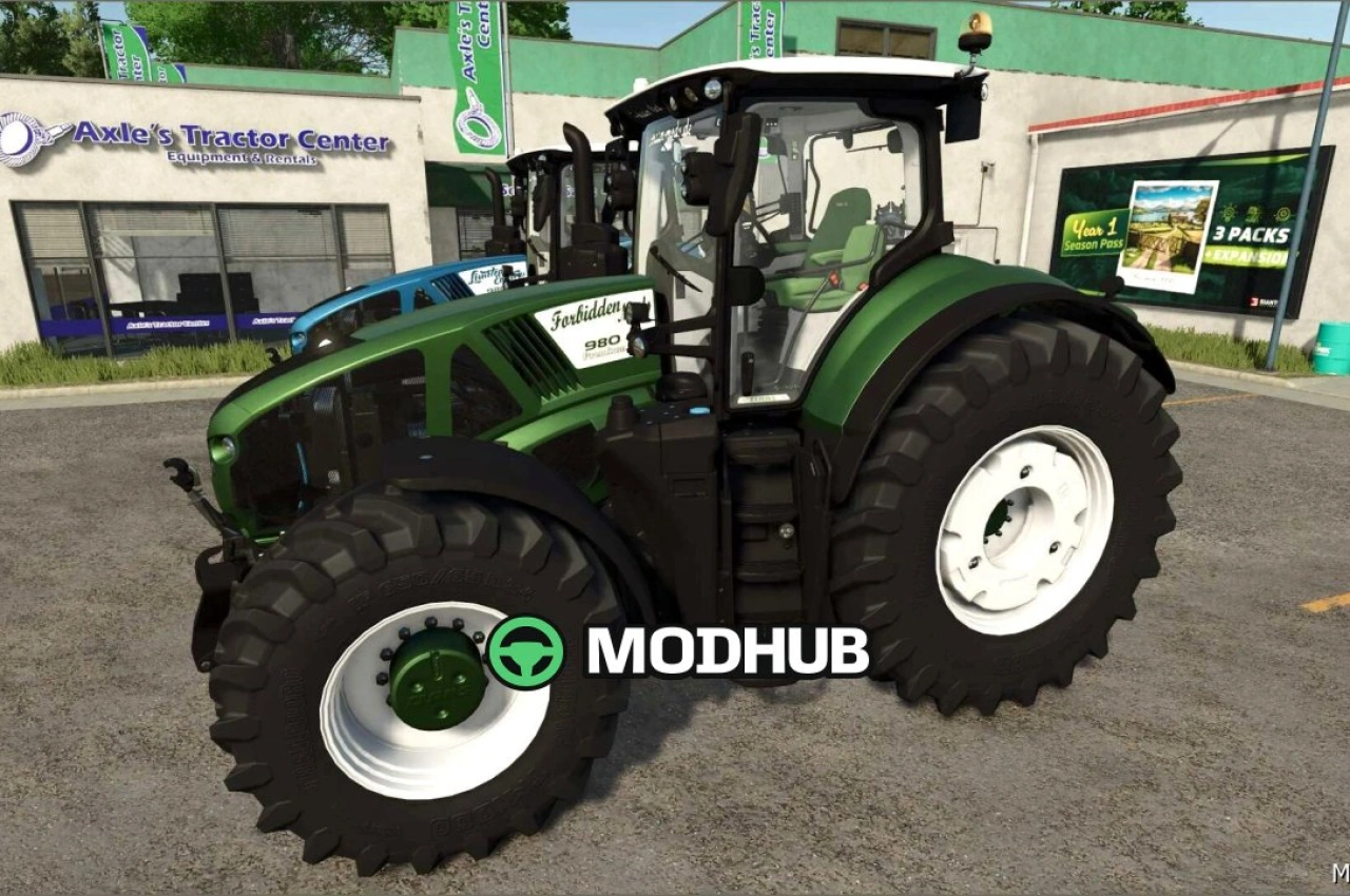 Трактор Claas Axion 980 Limited Edition для Farming Simulator 25