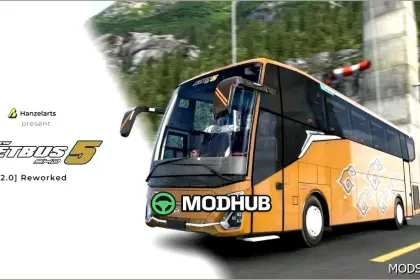 Bus Jetbus 5 SHD Pack for Euro Truck Simulator 2