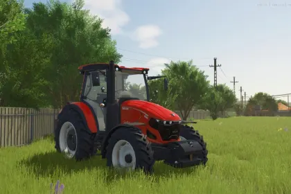 Потужний Турецький Трактор Başak 5120 RedPower для Реалістичної Ферми у FS25