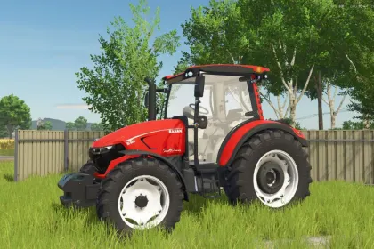 Потужний Турецький Трактор Başak 5120 RedPower для Реалістичної Ферми у FS25