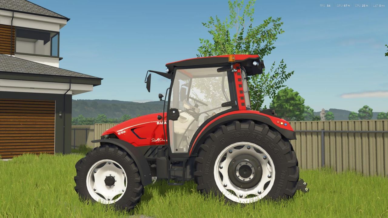 Powerful Turkish Tractor Başak 5120 RedPower for Realistic Farm in FS25