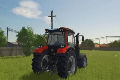 Потужний Турецький Трактор Başak 5120 RedPower для Реалістичної Ферми у FS25