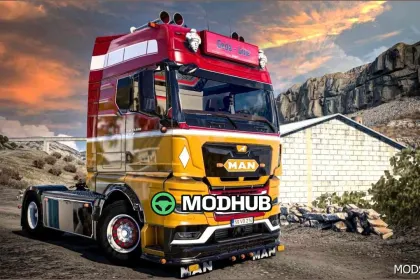 Truck MAN TG3 2020 SCT Desing for Euro Truck Simulator 2