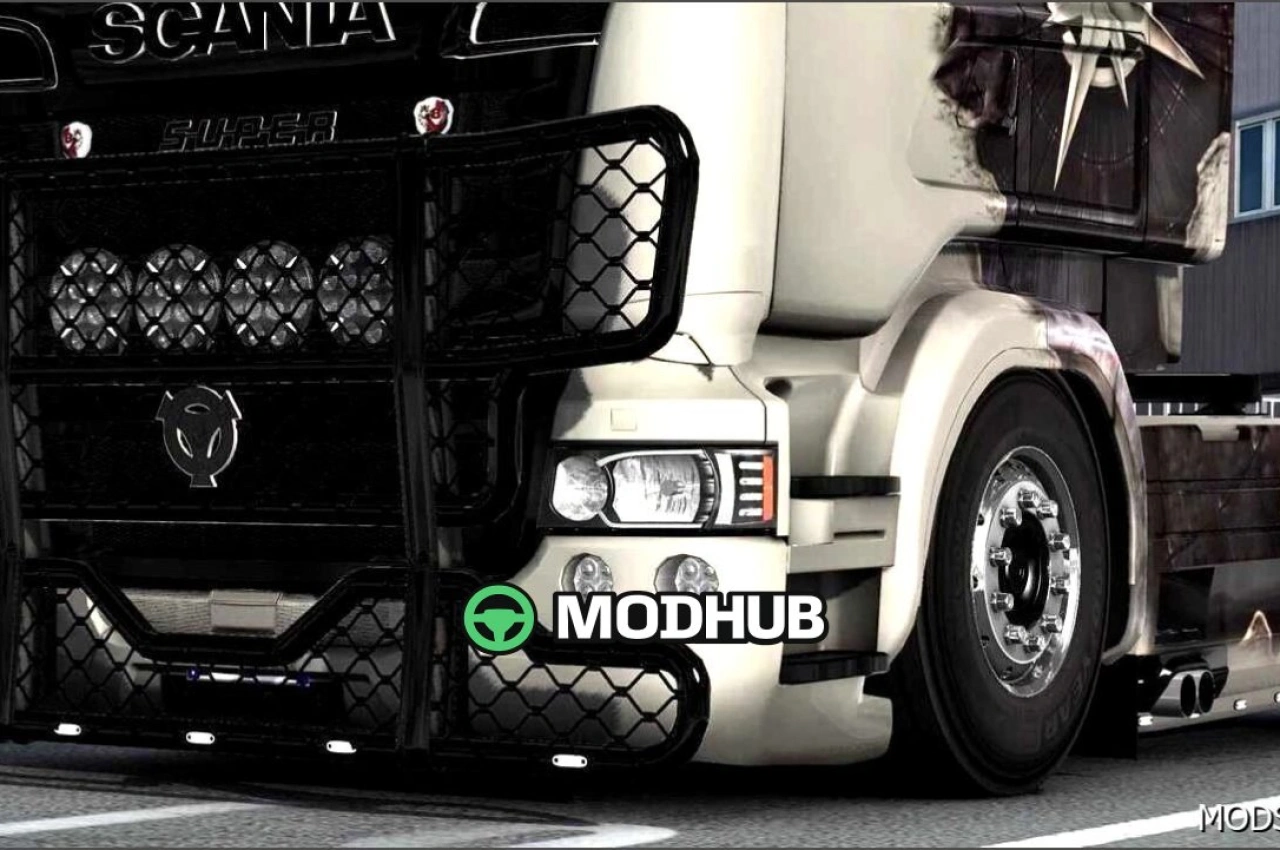 Світловий пакет для Scania RJL для Euro Truck Simulator 2
