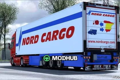 Причіп Freds Lamberet SR2 V3.0 для Euro Truck Simulator 2