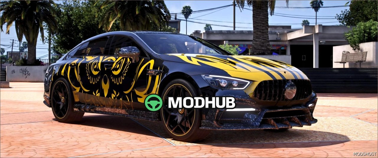 Автомобіль Mercedes GT63S для GTA 5