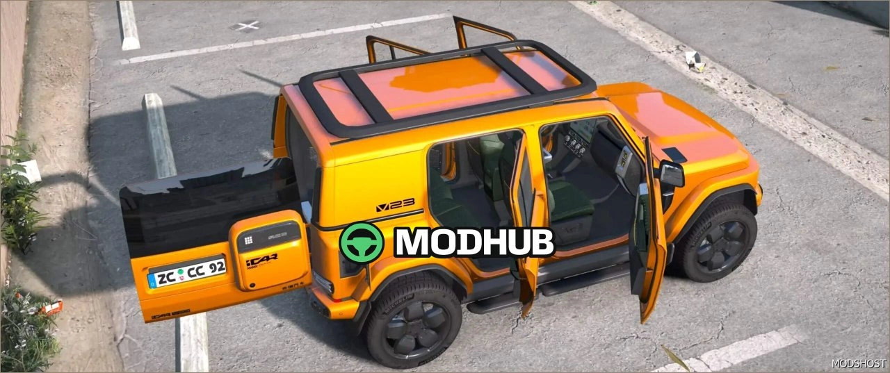 Електричний позашляховик Chery iCAR V23 (2025) для GTA 5