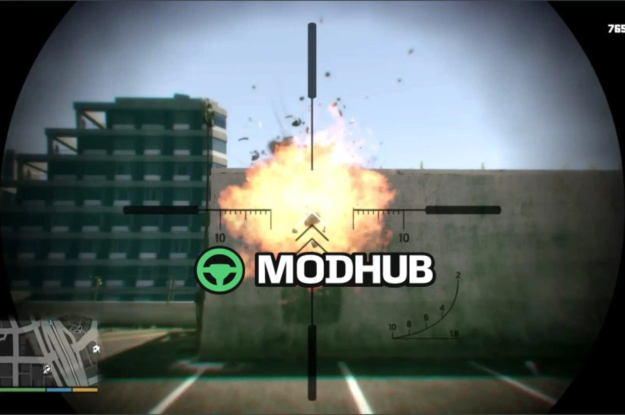 Снайперська гвинтівка Energy для GTA 5