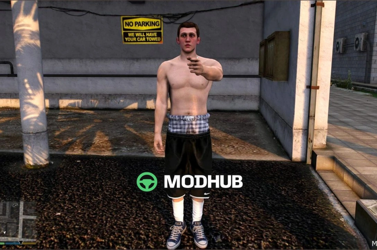 Шорти Nike для GTA 5