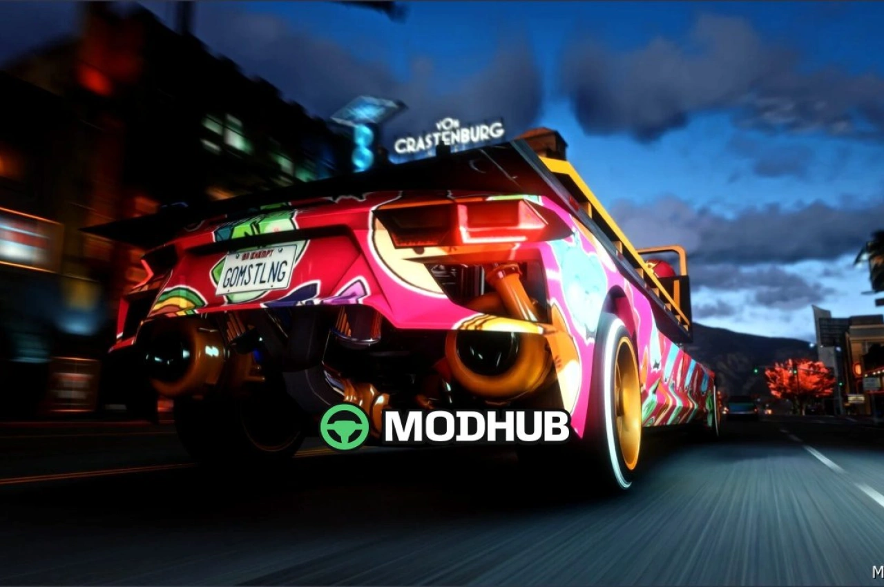 Вантажівка Invetero Flatrider D10 для GTA 5