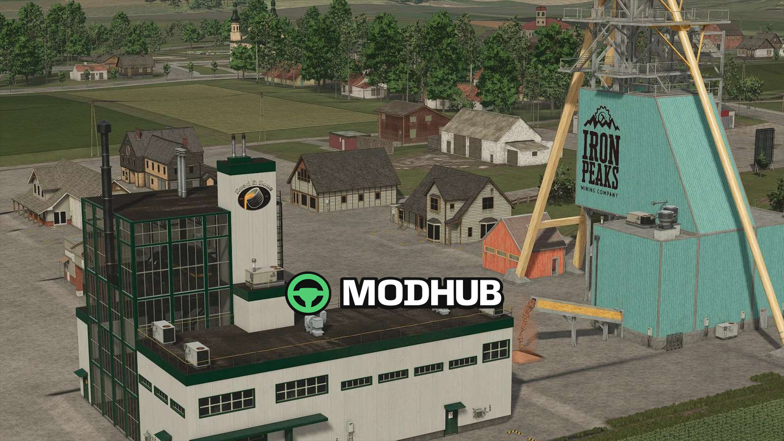 Мод на Виробництва Silver Run Factories v1.0.0.0 для Фермер Симулятор 25