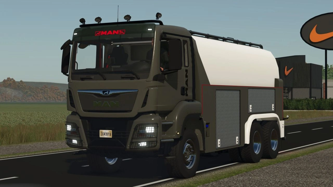 Вантажівка для молока Man Milk Transport Pack для Farming Simulator 25