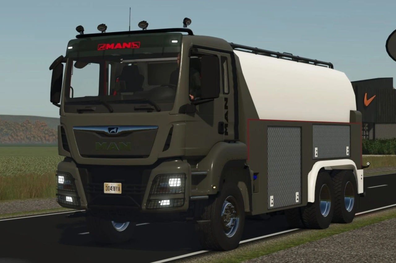 Вантажівка для молока Man Milk Transport Pack для Farming Simulator 25