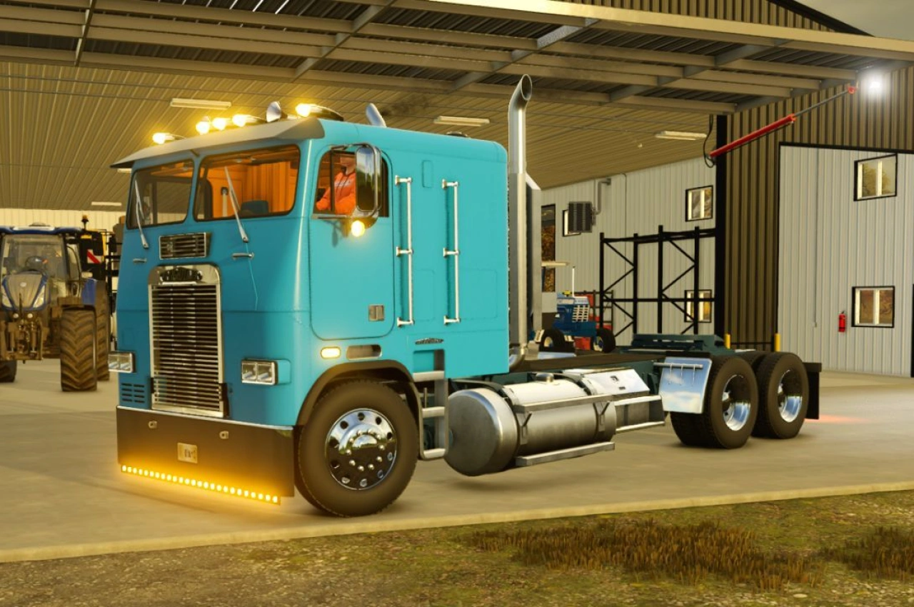 Вантажівка Freightliner FLT Cabover для Farming Simulator 25