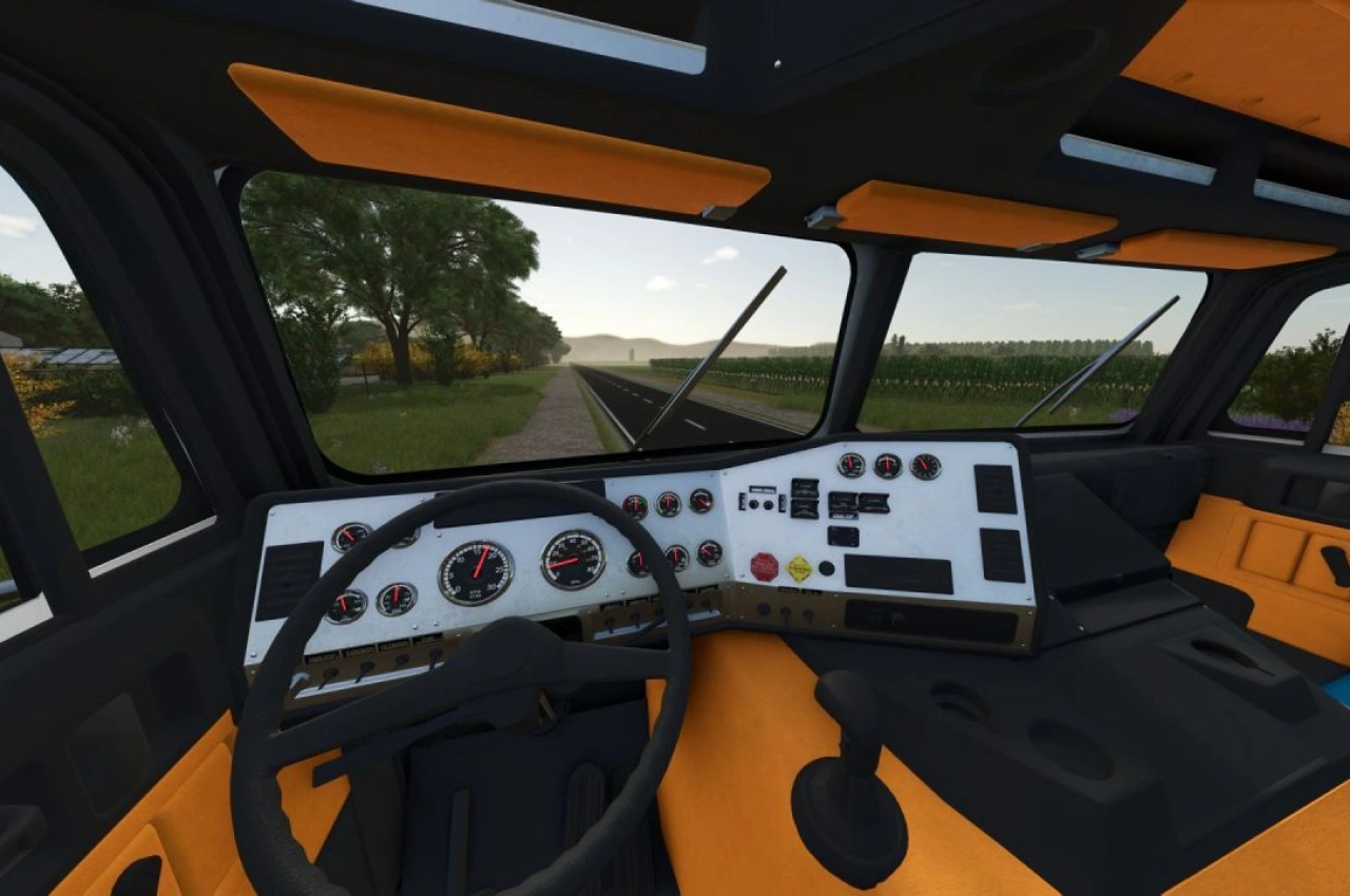 Вантажівка Freightliner FLT Cabover для Farming Simulator 25