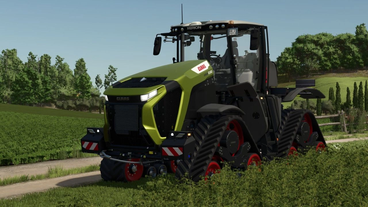 Трактор Claas Xerion 12.650 для Farming Simulator 25