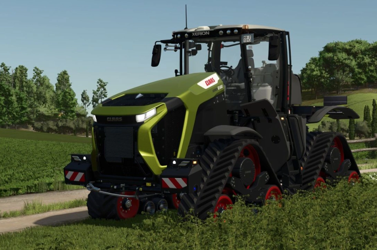 Трактор Claas Xerion 12.650 для Farming Simulator 25