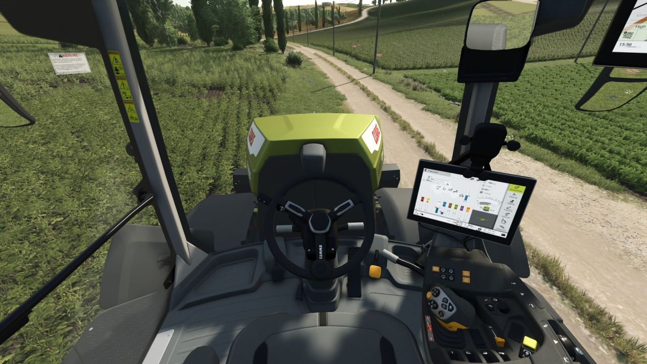 Трактор Claas Xerion 12.650 для Farming Simulator 25
