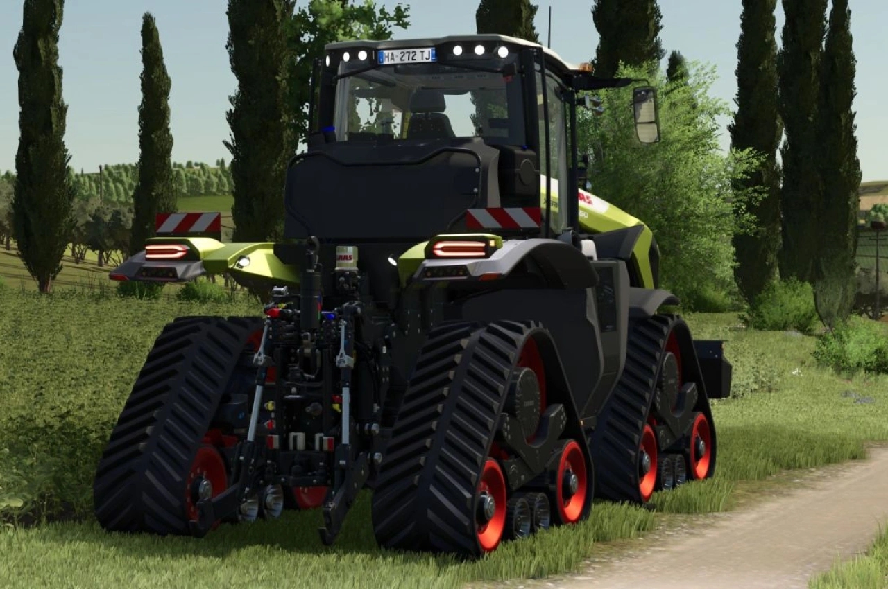 Трактор Claas Xerion 12.650 для Farming Simulator 25