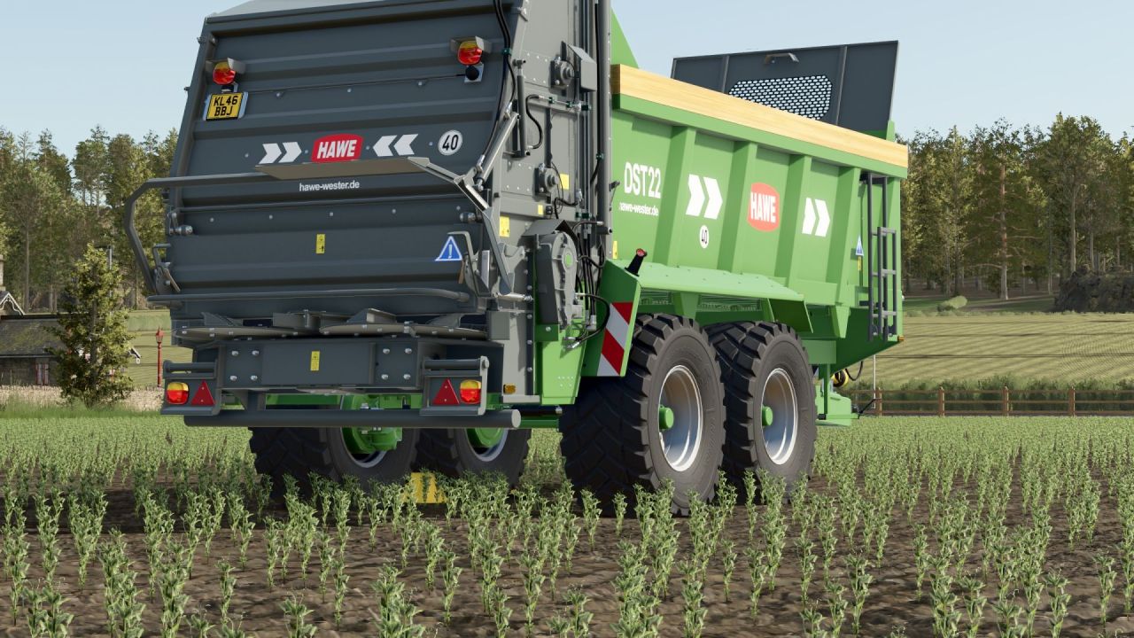 Miststreuer Hawe DST 22 für Farming Simulator 25